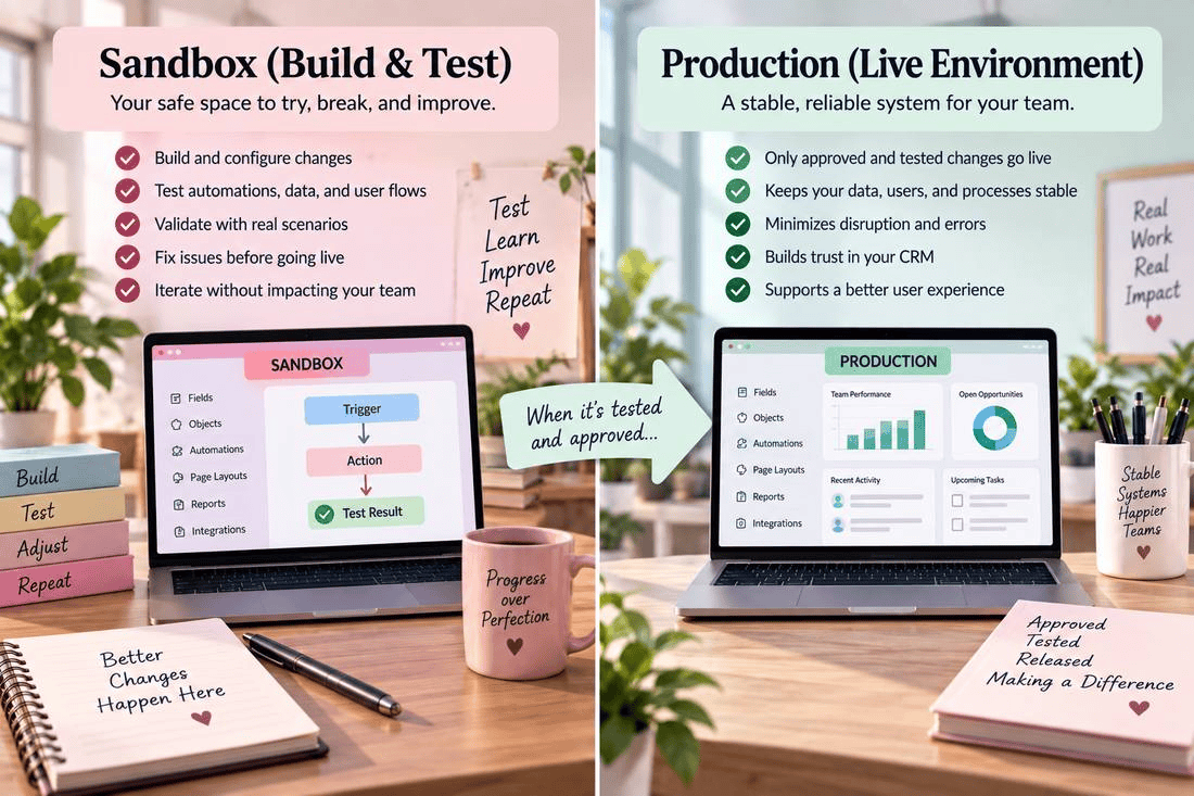 Sandbox vs Production